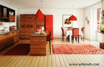 Feng Shui usos del rojo para la energía dinámica 