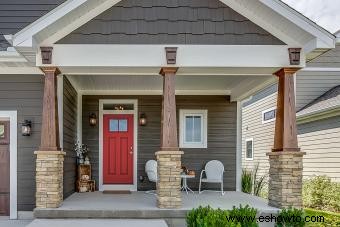 Significados de la puerta de entrada roja en Feng Shui 