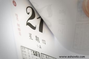 Ideas de Feng Shui para una colocación propicia del calendario