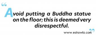 Reglas de Feng Shui para las ubicaciones de Buda en su hogar 