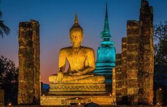 Significados de la estatua de Buda:12 poses y posturas simbólicas 