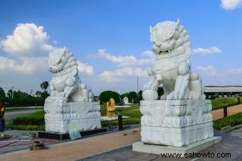 Significado y simbolismo del perro foo en el feng shui