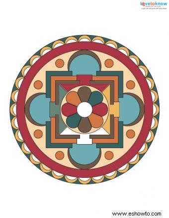 Diseños de mandala gratis para imprimir