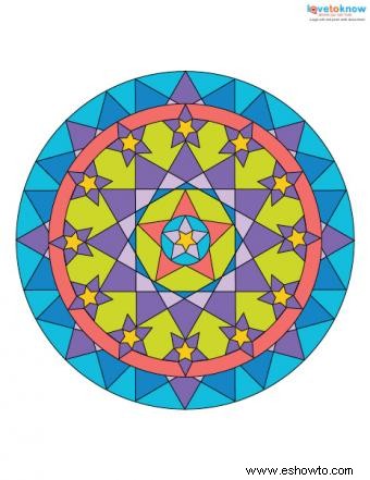 Diseños de mandala gratis para imprimir