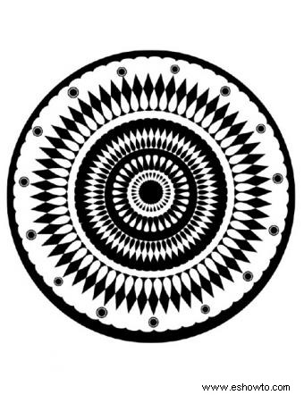 Diseños de mandala gratis para imprimir