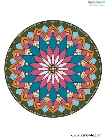 Diseños de mandala gratis para imprimir