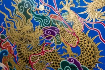 Dibujos de dragones míticos de todo el mundo