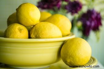 9 limones en un tazón:el poder de limpiar y edificar