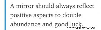 Reglas de Feng Shui para espejos que no puedes ignorar