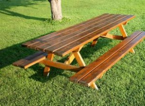 Plan de mesa de picnic gratis