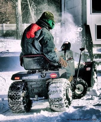 Elegir un tractor de jardín