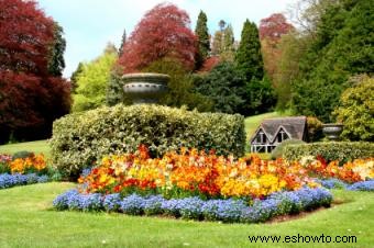 Flores de jardín inglés 