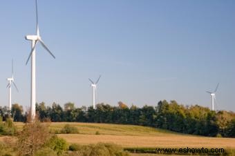 Molinos de energía eólica