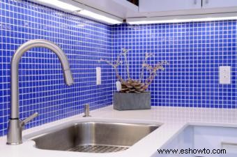 Elección e instalación de azulejos para salpicaduras de cocina
