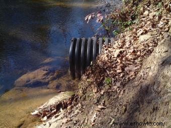 Lidiar con el agua en un espacio de arrastre