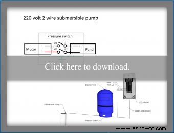 Diagramas de cableado de bombas de pozo sumergibles