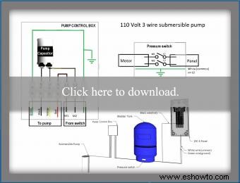 Diagramas de cableado de bombas de pozo sumergibles