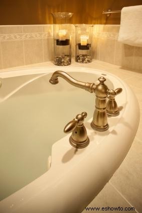 13 ideas de decoración de baños de spa para un ambiente relajante