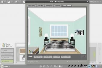 Diseña tu propio dormitorio en línea gratis