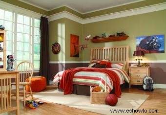 22 ideas creativas y coloridas para pintar habitaciones de niños