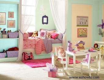 22 ideas creativas y coloridas para pintar habitaciones de niños