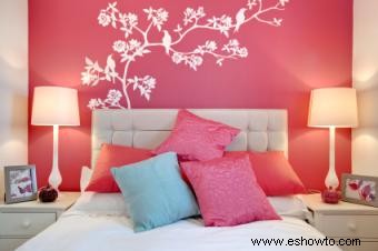 Ocho formas de hacer paredes decorativas para dormitorios correctamente