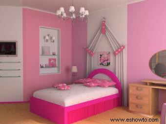 Guía para decorar la habitación de una niña:ideas que le encantarán