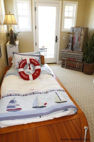 Ideas de dormitorio náutico para un ambiente marinero de ensueño