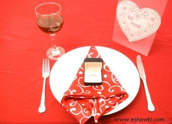 5 arreglos de mesa del Día de San Valentín para cortejar o encantar a cualquiera