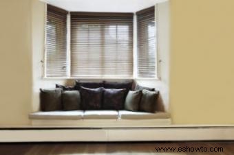 Diferentes estilos, patrones e ideas de cojines para asientos de ventana