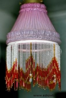 Encontrar pantallas de lámparas decorativas donde no las esperas