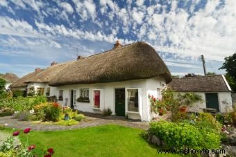 20 ideas y características de decoración estilo cabaña irlandesa