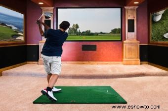 31 ideas de decoración de habitaciones con temática de golf para mantenerse por debajo del nivel