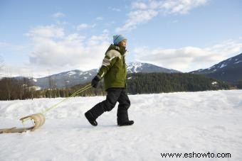 Pantalones de nieve para niños