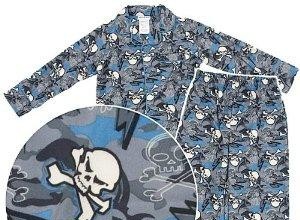 Pijamas Skurvy de Small Paul para Niños: Calaveras Divertidas y Estilo Único