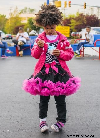 Ropa para niña de los 80