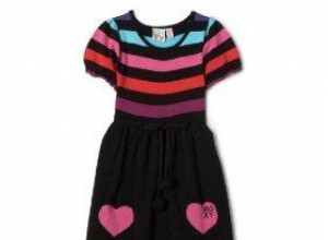 Vestido de suéter para niña