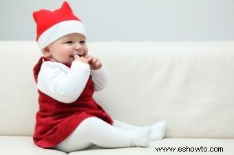 Vestido navideño infantil