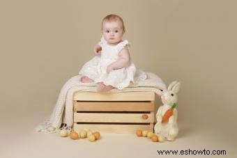 Cómo encontrar lindos vestidos de Pascua para bebés