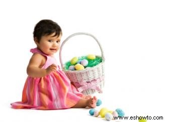 Cómo encontrar lindos vestidos de Pascua para bebés