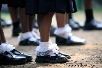 Calcetines de encaje para niña