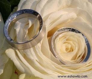 Ideas para grabar anillos de boda