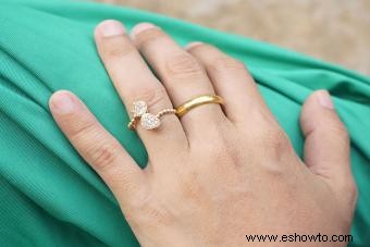Los mejores anillos de compromiso para dedos gordos