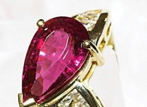 Anillos de Compromiso con Turmalina Rosa: Elegancia Única y Simbolismo Profundo