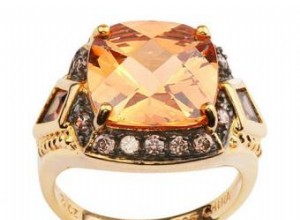 Comprar anillos de diamantes marrones de imitación