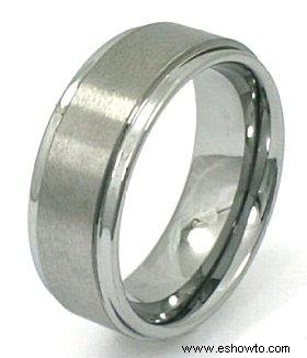 Anillos de boda de tungsteno