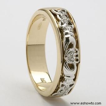 Cómo encontrar anillos de boda celtas