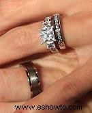 Cómo usar anillos de boda