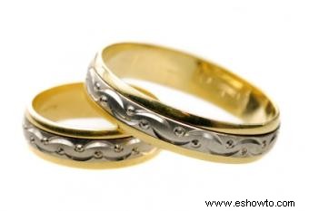 Anillos de boda a juego