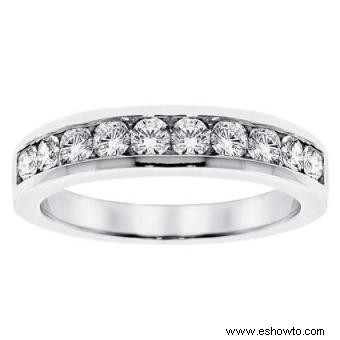 Comprar anillos de boda con diamantes